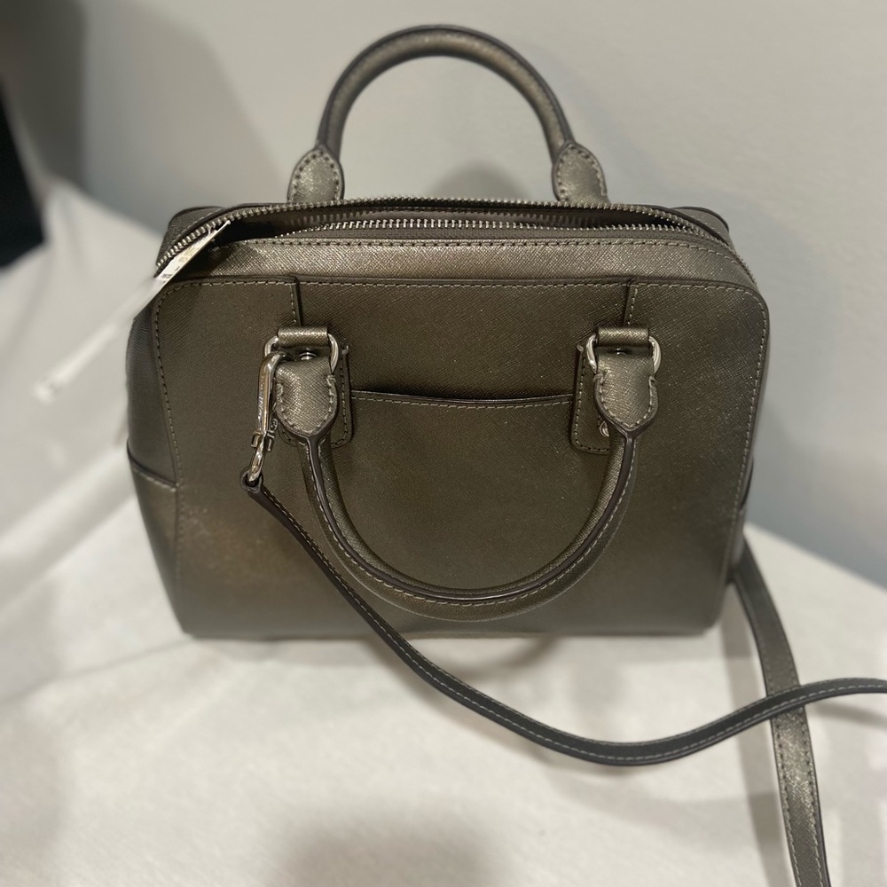 Michael Kors Dark Gray Satchel